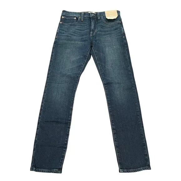 NWT Madewell Men's Sz 30x29 (30x30 tag) Skinny Jeans in Stratford Wash Dark NA98